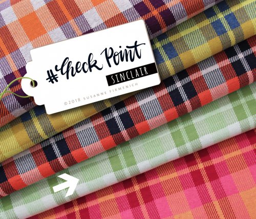Bio Jacquard - Sinclair - Col. 04 - Check Point - Hamburger Liebe